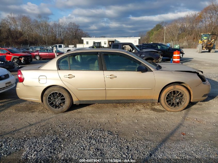 2005 Chevrolet Malibu Ls VIN: 1G1ZT54835F183340 Lot: 40876047