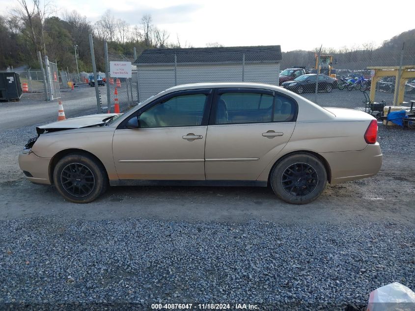 2005 Chevrolet Malibu Ls VIN: 1G1ZT54835F183340 Lot: 40876047