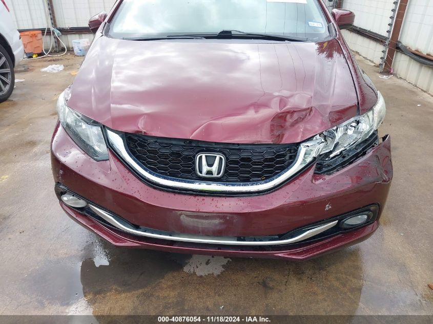 2015 Honda Civic Exl VIN: 19XFB2F9XFE077917 Lot: 40876054