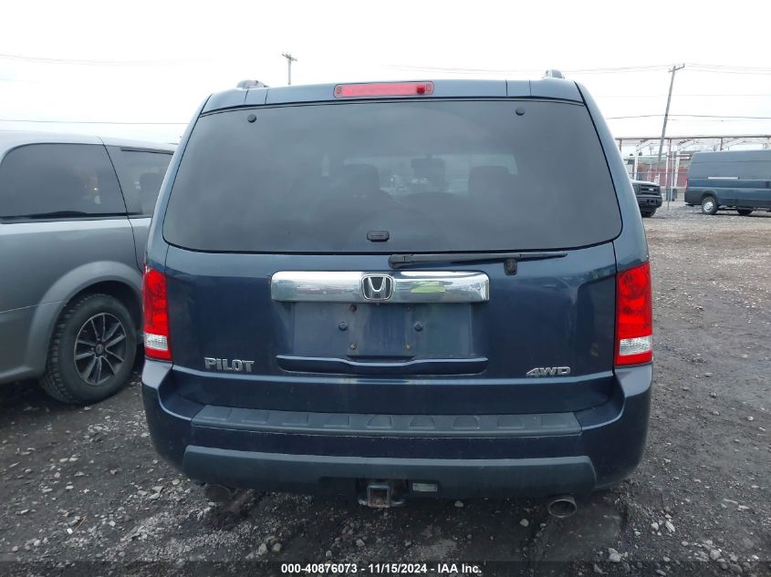 2011 Honda Pilot Ex-L VIN: 5FNYF4H55BB106408 Lot: 40876073