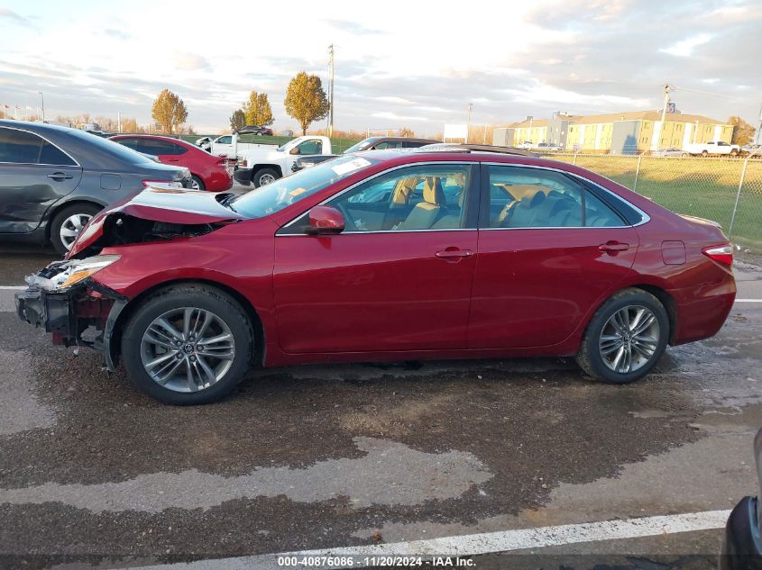 2015 Toyota Camry Se VIN: 4T1BF1FK8FU932630 Lot: 40876086