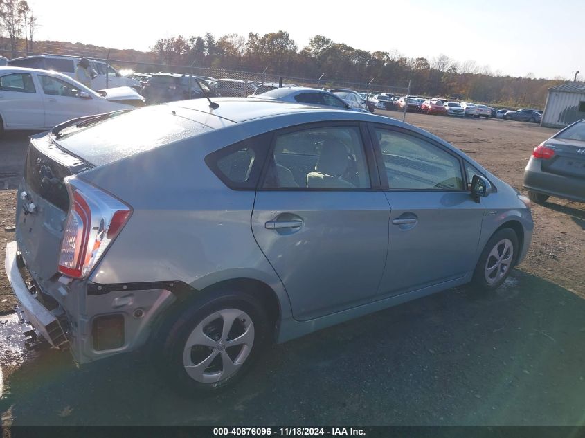 2013 Toyota Prius Two VIN: JTDKN3DU2D1646682 Lot: 40876096