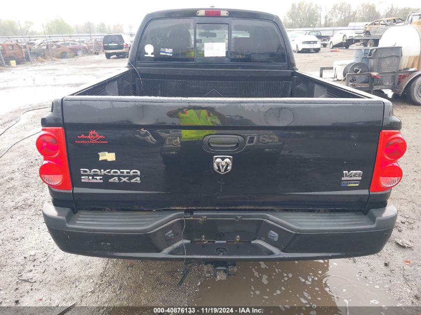 2007 Dodge Dakota Slt VIN: 1D7HW48P17S269199 Lot: 40876133