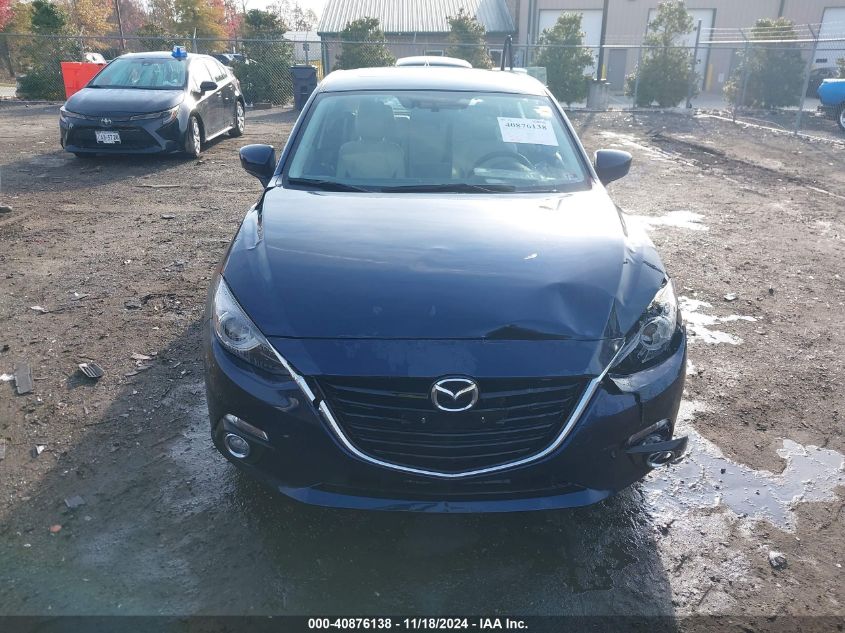 2014 Mazda Mazda3 S Grand Touring VIN: JM1BM1M36E1217707 Lot: 40876138