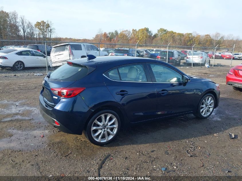 2014 Mazda Mazda3 S Grand Touring VIN: JM1BM1M36E1217707 Lot: 40876138