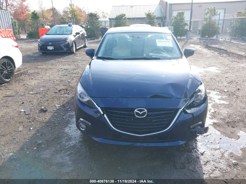 2014 Mazda Mazda3 S Grand Touring VIN: JM1BM1M36E1217707 Lot: 40876138