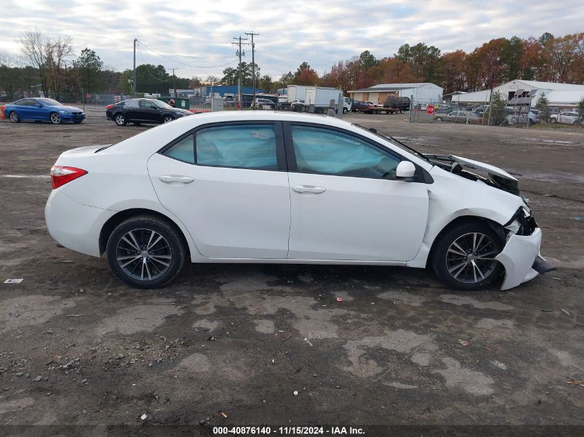 2016 Toyota Corolla Le Premium VIN: 2T1BURHE5GC734649 Lot: 40876140