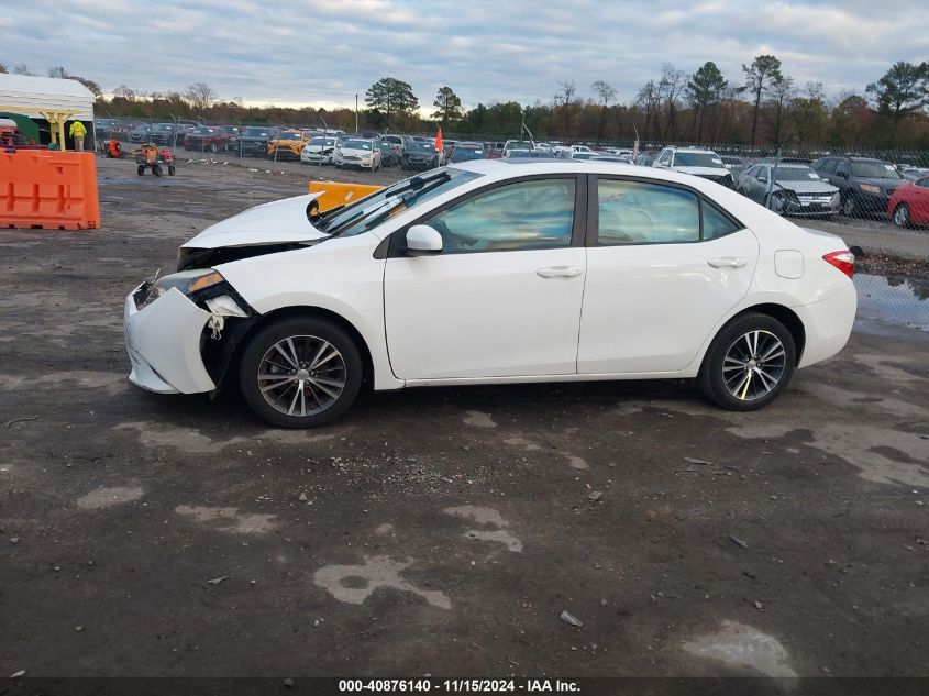 2016 Toyota Corolla Le Premium VIN: 2T1BURHE5GC734649 Lot: 40876140