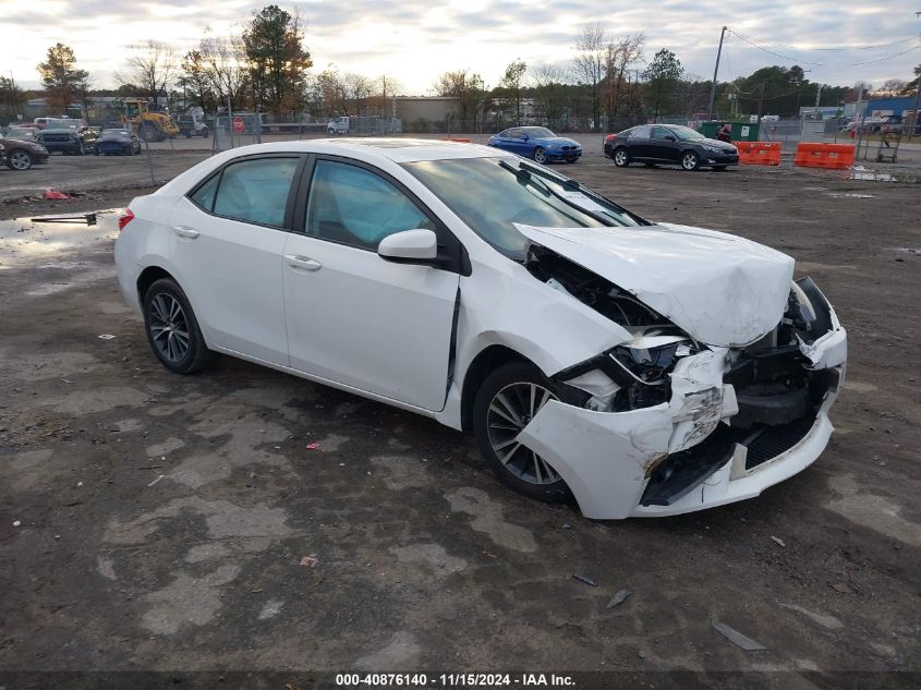 2016 TOYOTA COROLLA LE PREMIUM - 2T1BURHE5GC734649