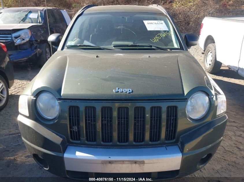 2007 Jeep Compass Limited VIN: 1J8FT57W87D108497 Lot: 40876150