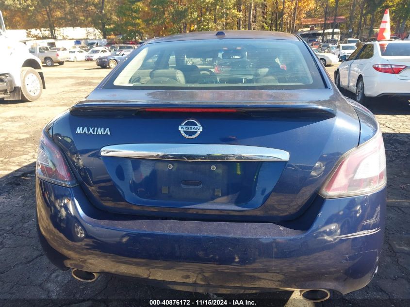 2014 Nissan Maxima 3.5 Sv VIN: 1N4AA5AP9EC479671 Lot: 40876172