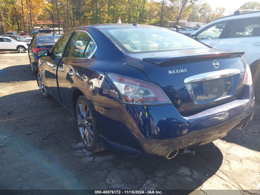 VIN 1N4AA5AP9EC479671 2014 NISSAN MAXIMA no.3