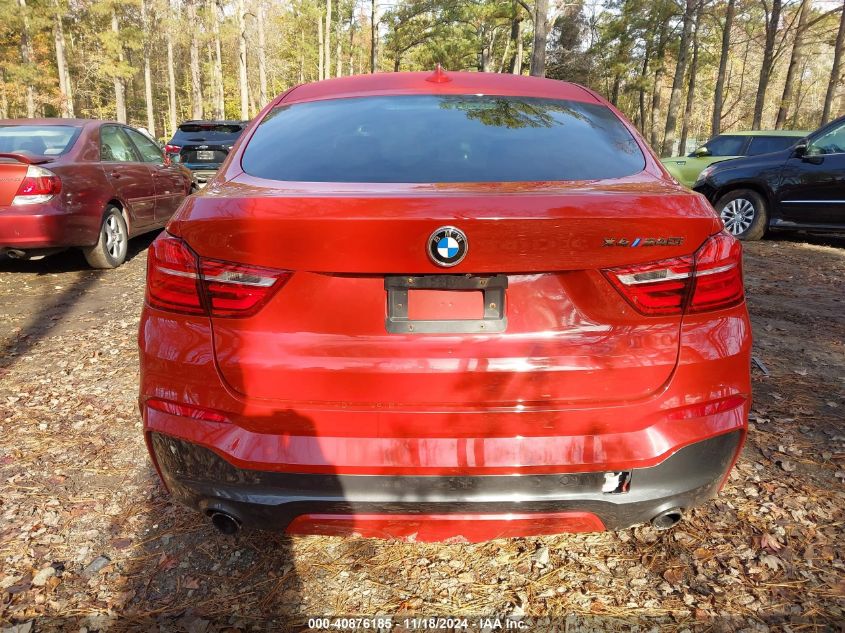 2017 BMW X4 M40I VIN: 5UXXW7C5XH0U25832 Lot: 40876185