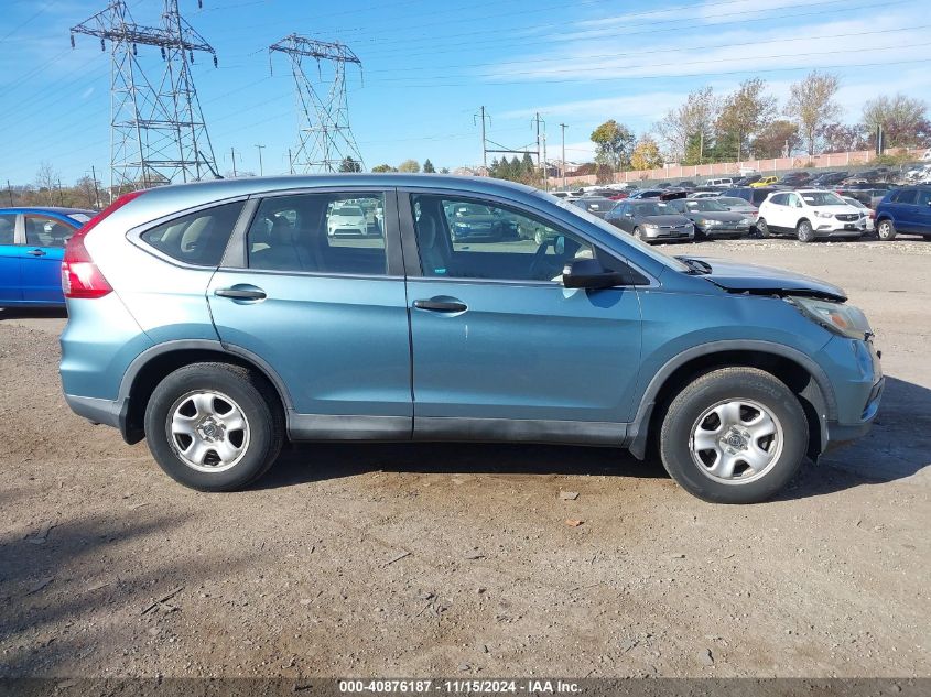 2015 HONDA CR-V VIN: 2HKRM3H38FH500818