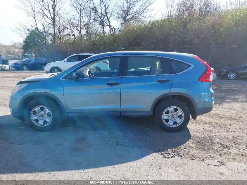 2015 HONDA CR-V VIN: 2HKRM3H38FH500818