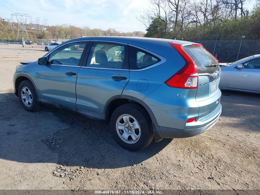 2015 HONDA CR-V VIN: 2HKRM3H38FH500818