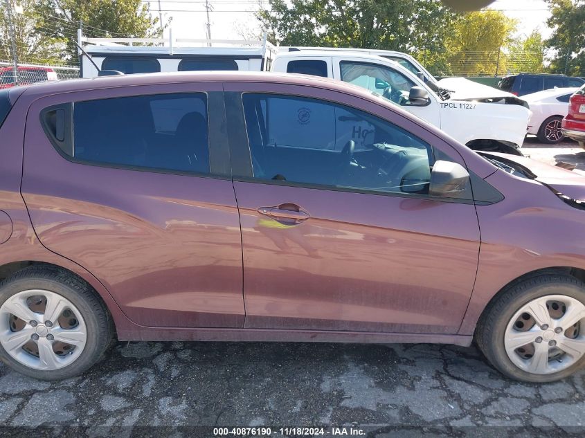 2021 Chevrolet Spark Ls VIN: KL8CB6SA4MC708393 Lot: 40876190