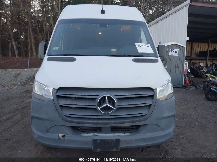 2019 Mercedes-Benz Sprinter 2500 High Roof V6 VIN: WD4PF1CD0KT011539 Lot: 40876191