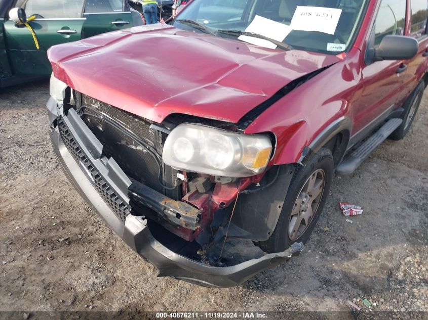 2005 Ford Escape Xlt VIN: 1FMYU93105KD87317 Lot: 40876211