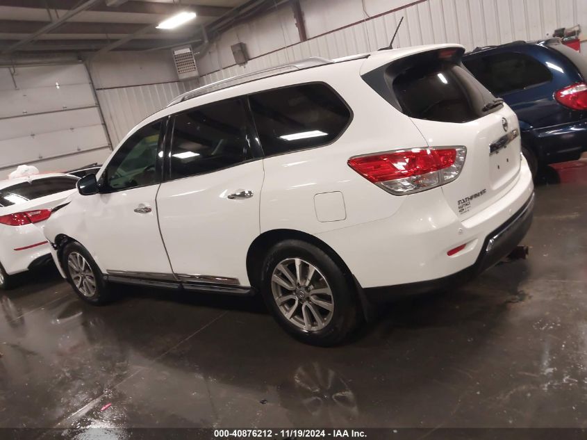 2013 Nissan Pathfinder Sl VIN: 5N1AR2MM4DC639954 Lot: 40876212