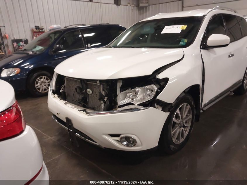 2013 Nissan Pathfinder Sl VIN: 5N1AR2MM4DC639954 Lot: 40876212