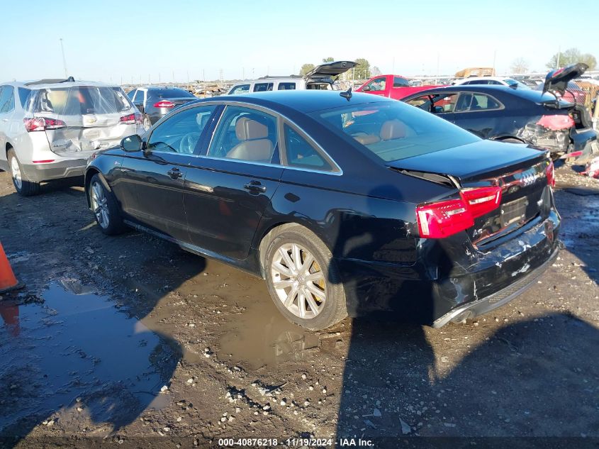 2013 Audi A6 3.0T Premium VIN: WAUHGAFC6DN035119 Lot: 40876218