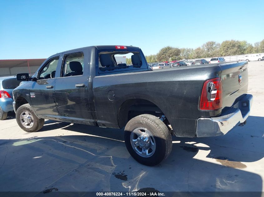 2011 Ram Ram 2500 St VIN: 3D7TT2CT2BG525684 Lot: 40876224