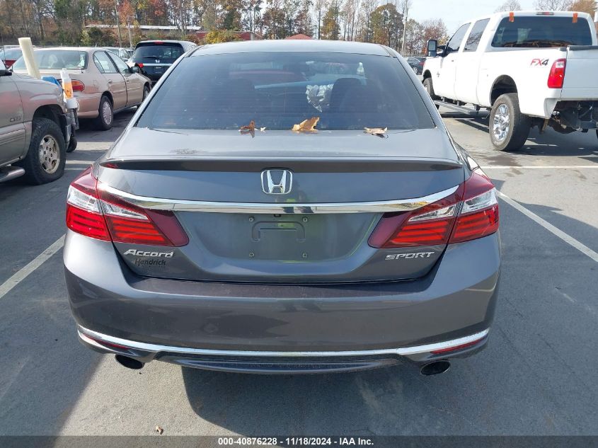 2016 Honda Accord Sport VIN: 1HGCR2F51GA071389 Lot: 40876228