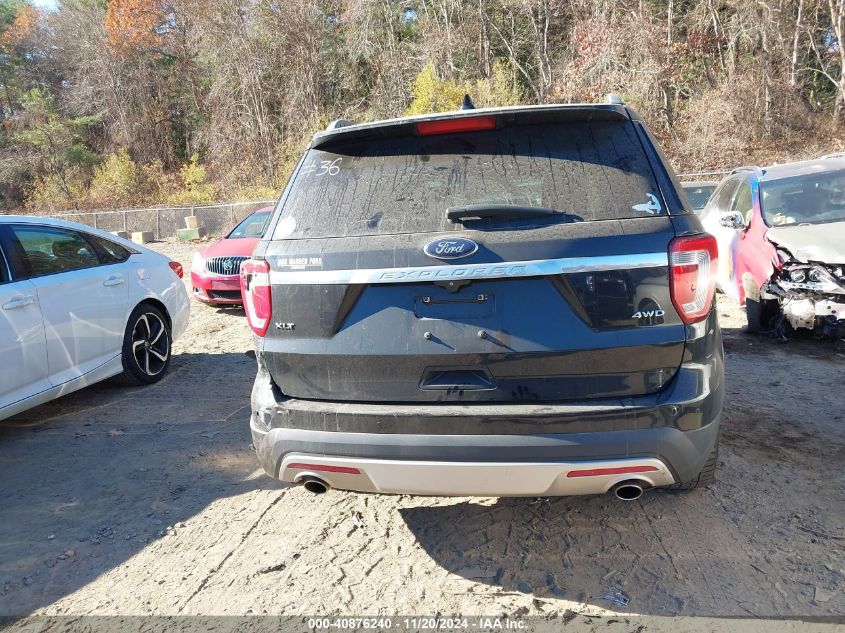 2017 Ford Explorer Xlt VIN: 1FM5K8D83HGA25407 Lot: 40876240