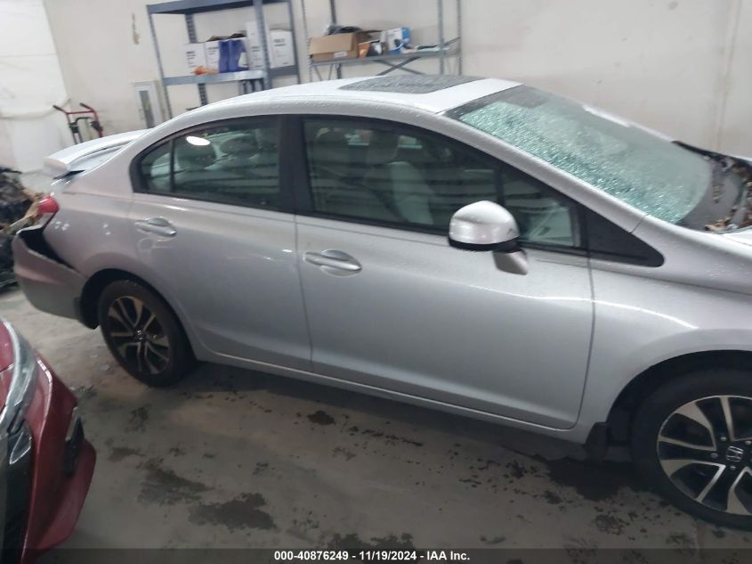 2013 Honda Civic Ex VIN: 2HGFB2F89DH536008 Lot: 40876249