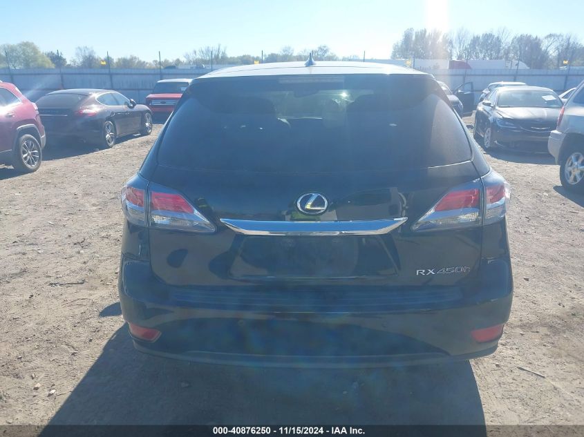 2014 Lexus Rx 450H VIN: JTJZB1BA2E2009899 Lot: 40876250