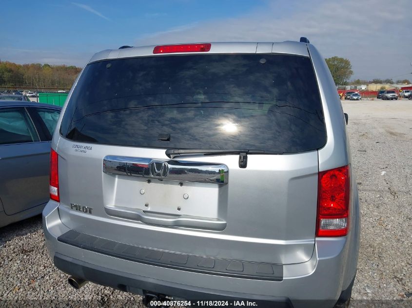 2011 Honda Pilot Ex-L VIN: 5FNYF3H51BB023133 Lot: 40876254