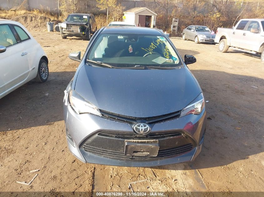 2018 Toyota Corolla Le VIN: 2T1BURHE5JC985081 Lot: 40876298