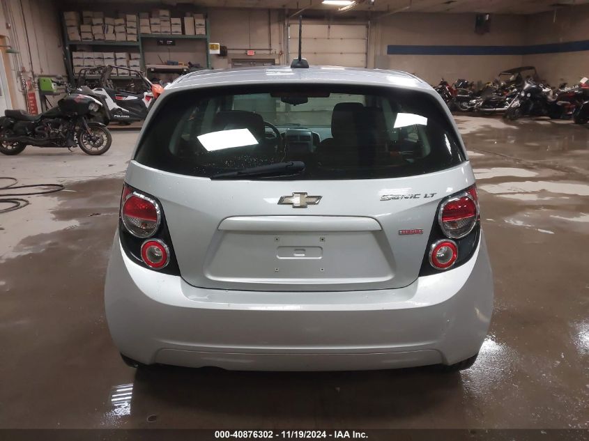 2015 Chevrolet Sonic Lt Auto VIN: 1G1JC6SB7F4129151 Lot: 40876302