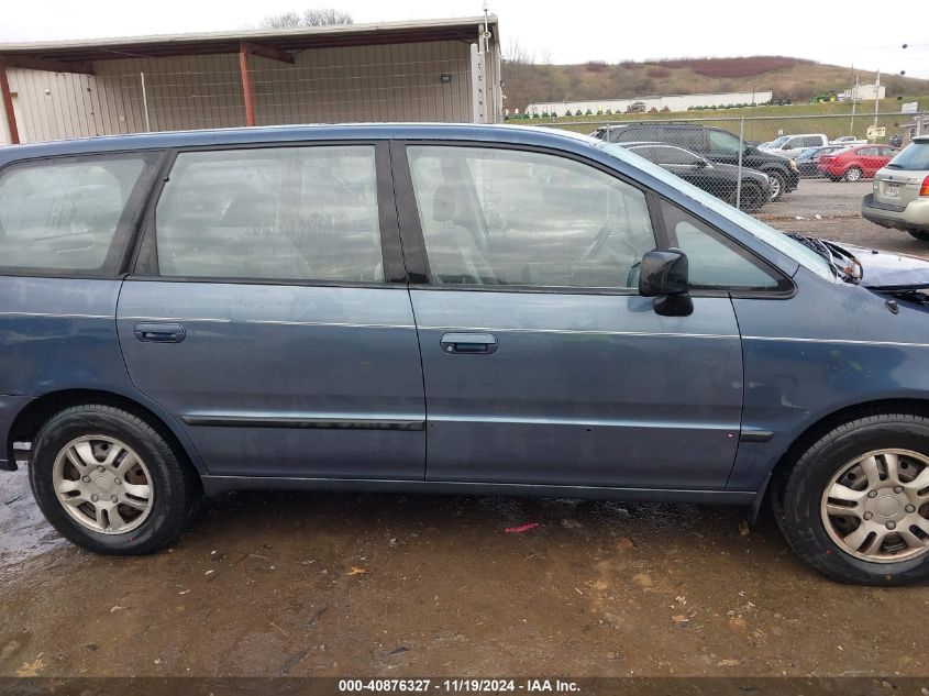 1996 Honda Odyssey Lx VIN: JHMRA1869TC015181 Lot: 40876327