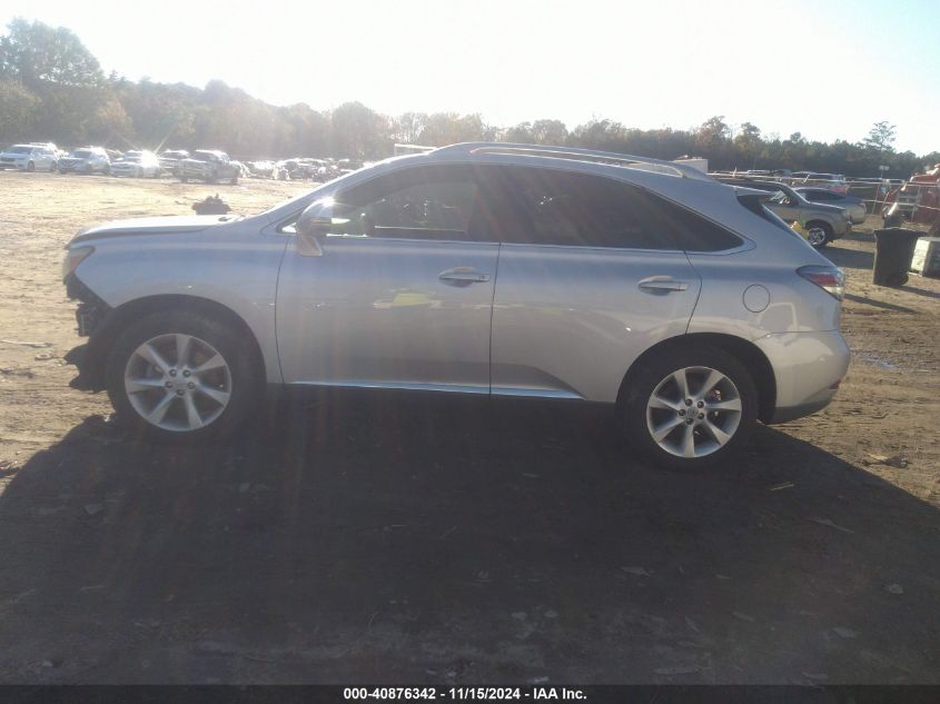 2010 Lexus Rx 350 VIN: 2T2ZK1BA9AC039542 Lot: 40876342