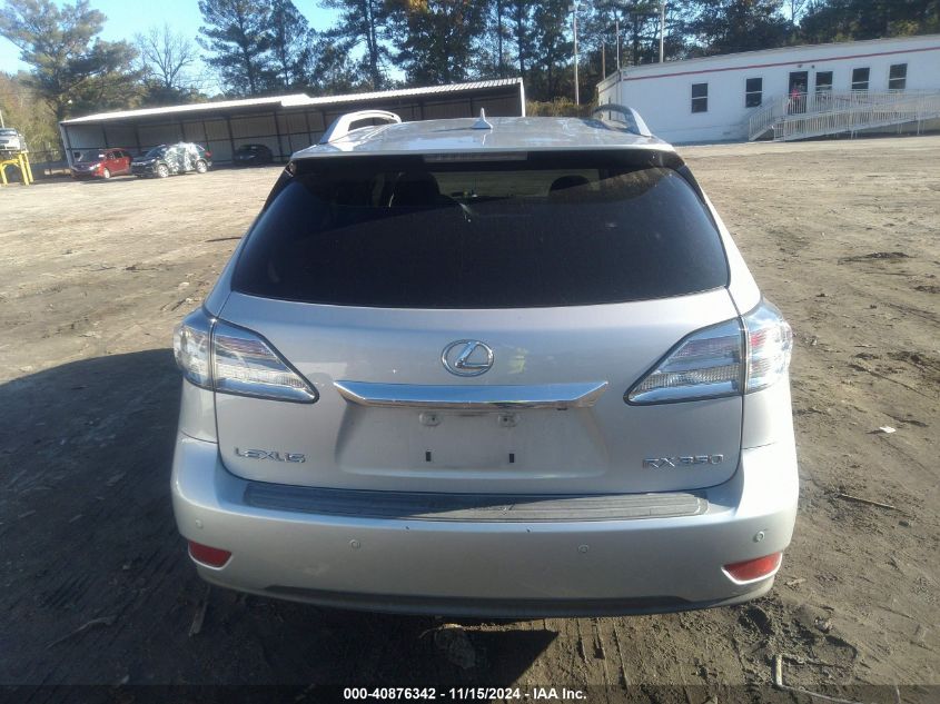 2010 Lexus Rx 350 VIN: 2T2ZK1BA9AC039542 Lot: 40876342