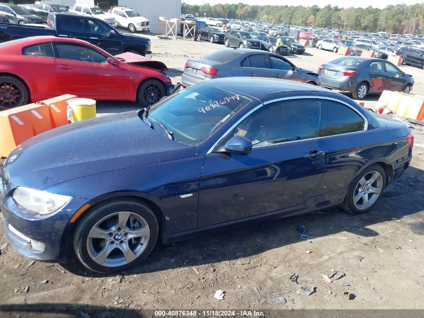 2013 BMW 335I VIN: WBADX7C59DE746434 Lot: 40876348