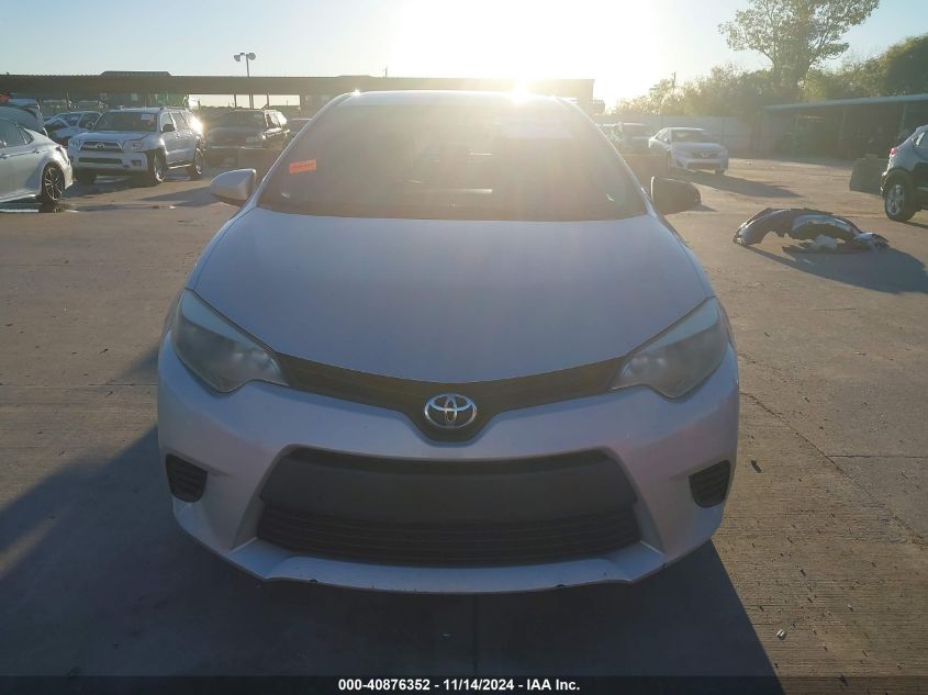 2016 Toyota Corolla L VIN: 2T1BURHE1GC506339 Lot: 40876352