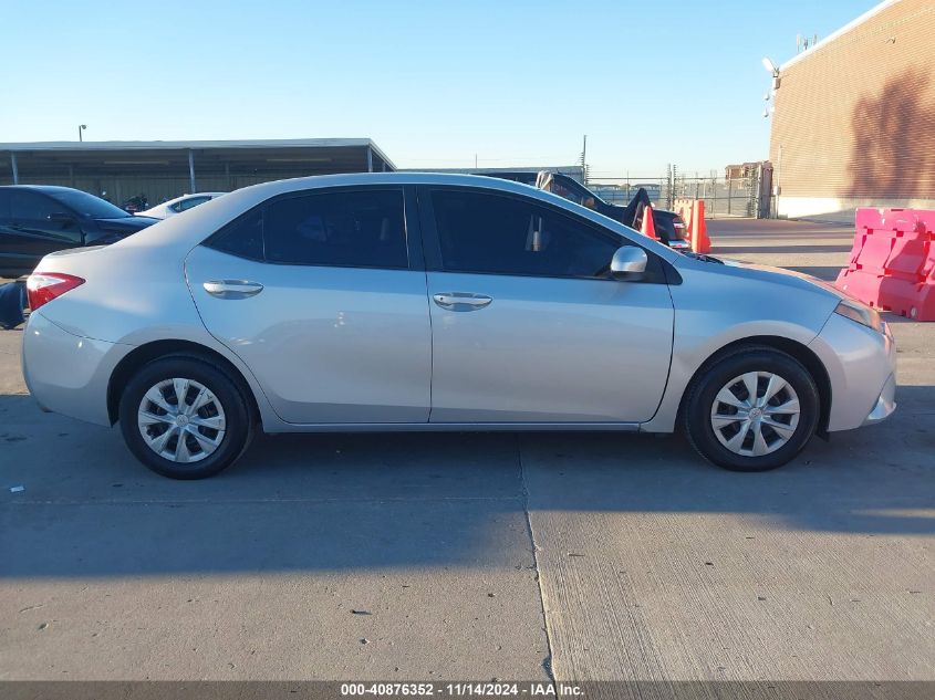 2016 Toyota Corolla L VIN: 2T1BURHE1GC506339 Lot: 40876352