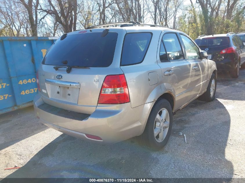 2007 Kia Sorento Lx VIN: KNDJC736275676273 Lot: 40876370