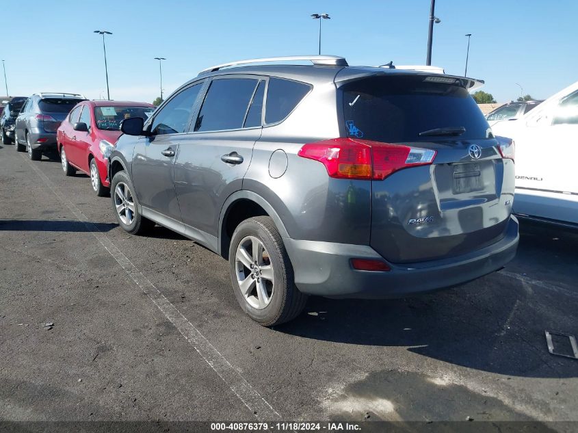 2015 Toyota Rav4 Xle VIN: 2T3WFREV4FW160467 Lot: 40876379