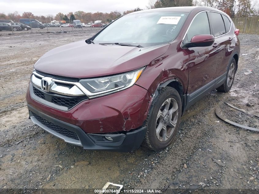 2018 Honda Cr-V Ex-L/Ex-L Navi VIN: 7FARW1H85JE012948 Lot: 40876402