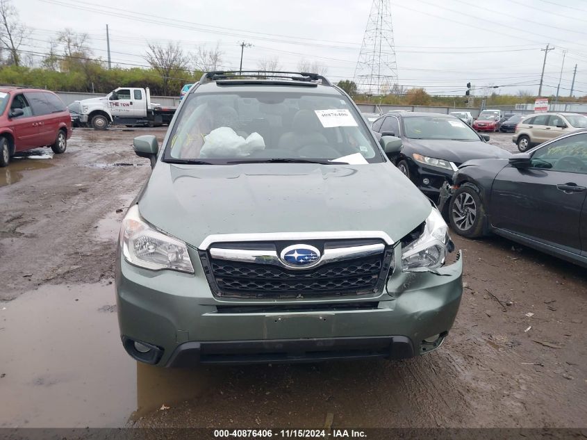 2015 Subaru Forester 2.5I Touring VIN: JF2SJAWC3FH501053 Lot: 40876406