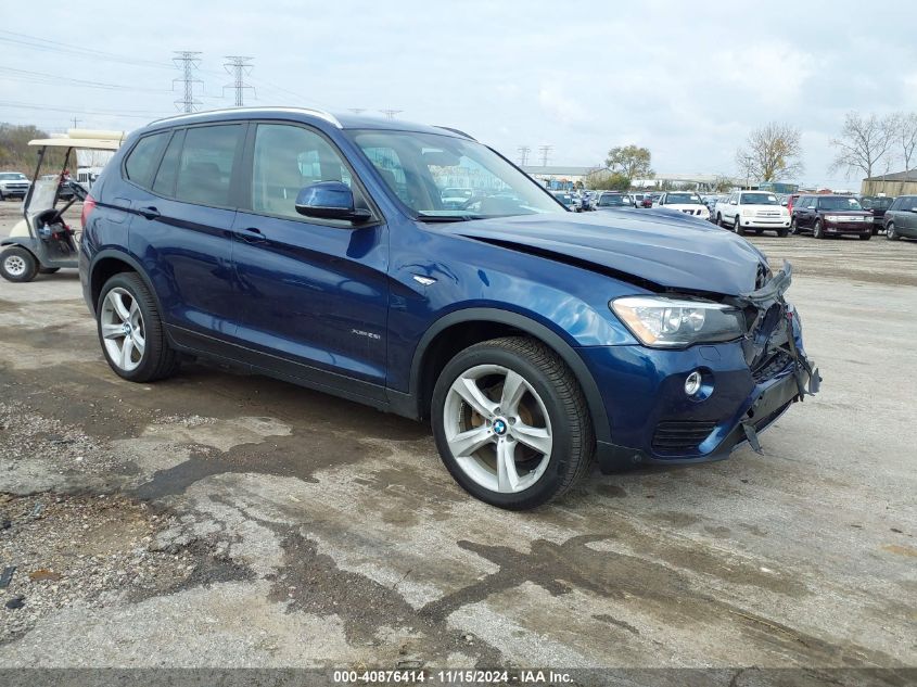 VIN 5UXWX9C5XH0T14489 2017 BMW X3, Xdrive28I no.1