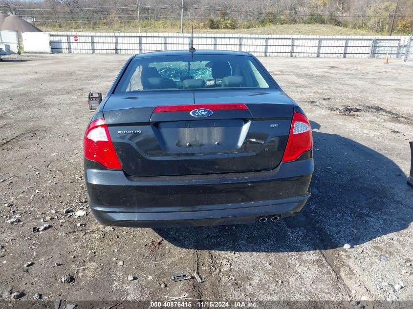 2010 Ford Fusion Se VIN: 3FAHP0HA2AR342570 Lot: 40876415