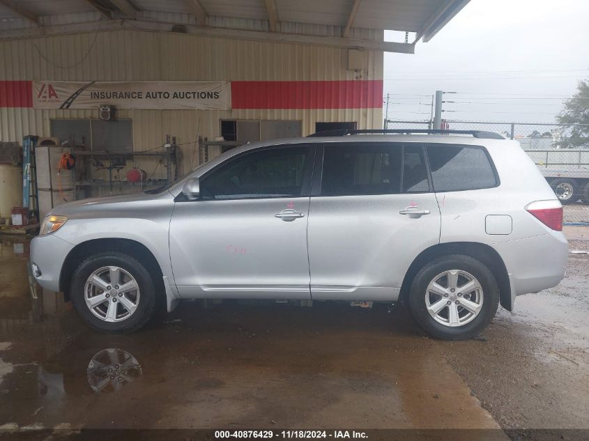 2010 Toyota Highlander VIN: 5TDZA3EH3AS002344 Lot: 40876429