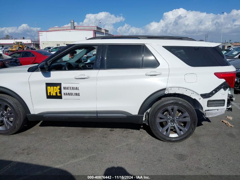 2023 Ford Explorer Xlt VIN: 1FMSK7DH4PGA47251 Lot: 40876442