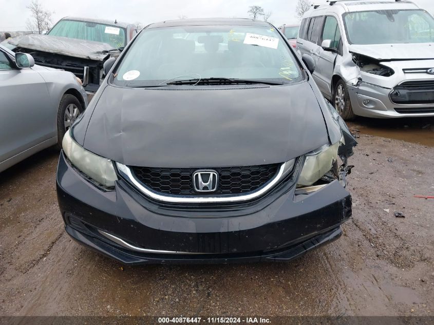 2013 Honda Civic Ex VIN: 19XFB2F86DE057720 Lot: 40876447