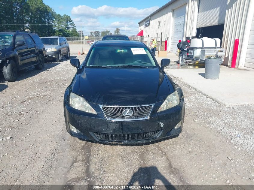 2008 Lexus Is 250 VIN: JTHBK262685076410 Lot: 40876482